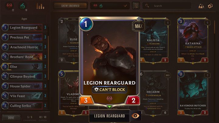 The presented Noxus & Shadow Isles deck has the ability to draw additional cards - Noxus & Shadow Isles - a decent deck in Legends of Runeterra - Decks - Legends of Runeterra Guide