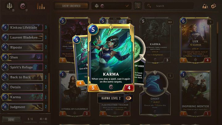 Shen is one of the Champions fighting on the side of the Ionia region - Demacia & Ionia - a good deck in Legends of Runeterra - Decks - Legends of Runeterra Guide