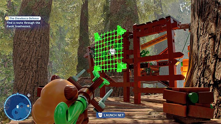 Wicket must do his part on the upper balconies - LEGO Skywalker Saga: The Chewbacca Defence - walkthrough - Episode 6 - Return of the Jedi - LEGO Skywalker Saga Guide