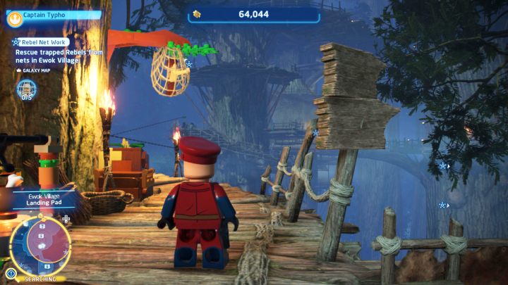 The 1st person is trapped by the landing pad - LEGO Skywalker Saga: Rebel Net Work - walkthrough - Challenges - LEGO Skywalker Saga Guide