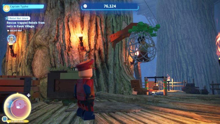 The 5th person is trapped on the highest level of the village - LEGO Skywalker Saga: Rebel Net Work - walkthrough - Challenges - LEGO Skywalker Saga Guide