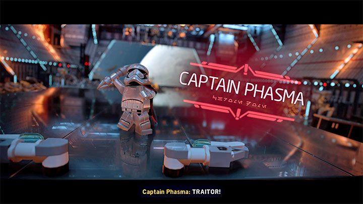Captain Phasma first appeared in Episode 7 - LEGO Skywalker Saga: Captain Phasma, Episode 8 - boss, how to defeat? - Bosses - LEGO Skywalker Saga Guide