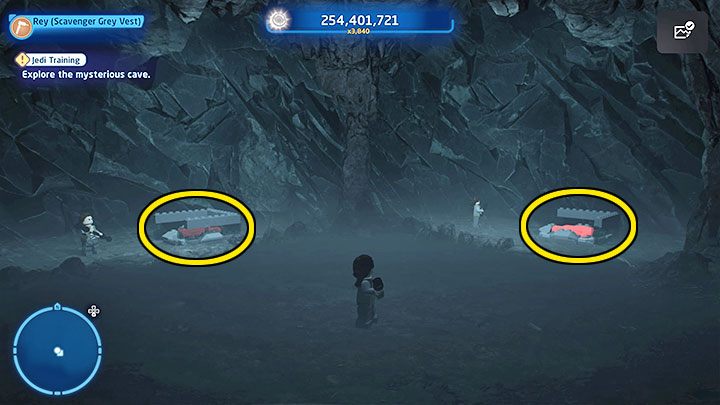 The second puzzle features two reflections which repeat your movements at the same time - LEGO Skywalker Saga: No Snoke Without Fire - walkthrough - Episode 8 - The Last Jedi - LEGO Skywalker Saga Guide