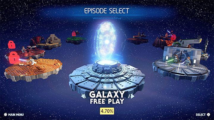 В игре также есть режим Galaxy Free Play — LEGO Skywalker Saga: Episodes chronology — нужно ли ему следовать? - Часто задаваемые вопросы - Руководство LEGO Skywalker Saga