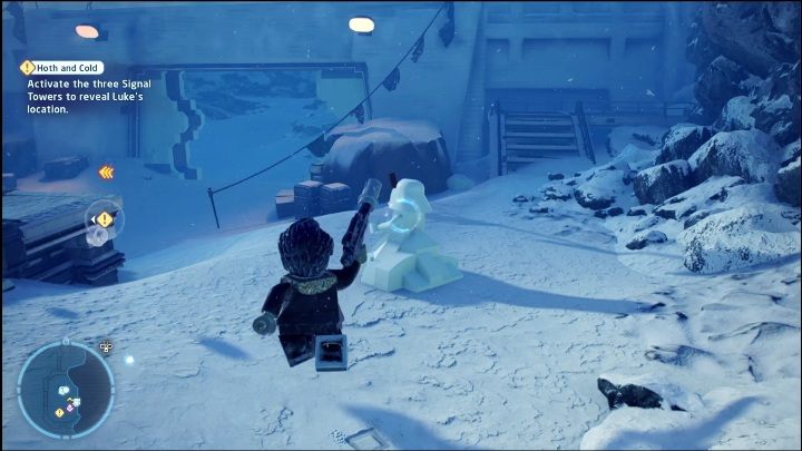 You'll obtain this collectible for destroying all five snowmen on the map - LEGO Skywalker Saga: The Empire Strikes Back - list of collectibles and rewards - Minikits - LEGO Skywalker Saga Guide