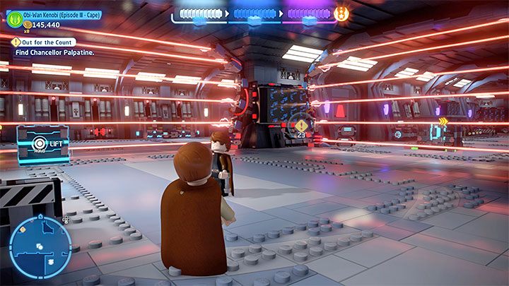 Go forward - LEGO Skywalker Saga: Out for the Count - walkthrough - Episode 3 - Revenge of the Sith - LEGO Skywalker Saga Guide