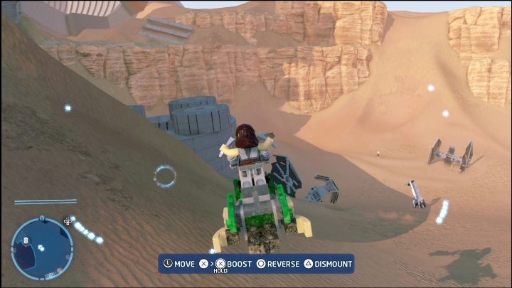 The datacard is hidden in the wreck, which you can reach without any problems - LEGO Skywalker Saga: Datacards - list - Other Finds - LEGO Skywalker Saga Guide