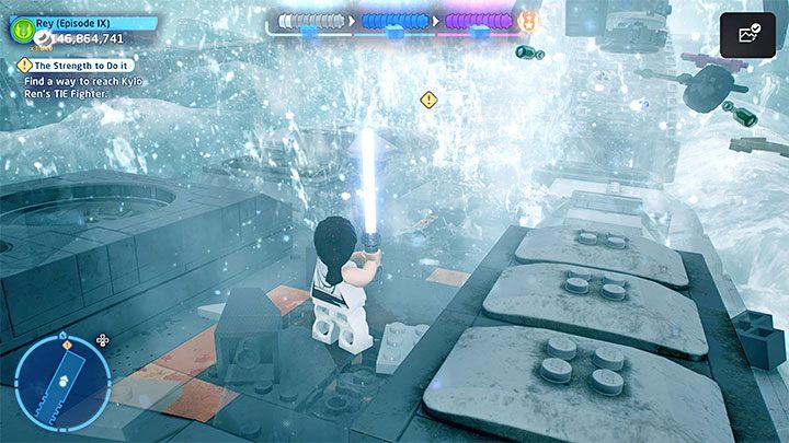 The floor will collapse - LEGO Skywalker Saga: Kylo Ren - boss, how to beat? - Bosses - LEGO Skywalker Saga Guide