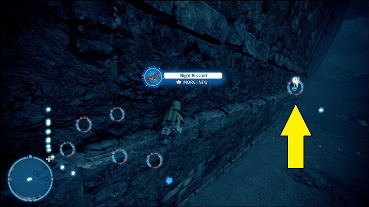 This brick can be found on a rock ledge in front of the entrance to the Citadel - LEGO Skywalker Saga: Sith Citadel - list of all puzzles - Exegol - LEGO Skywalker Saga Guide