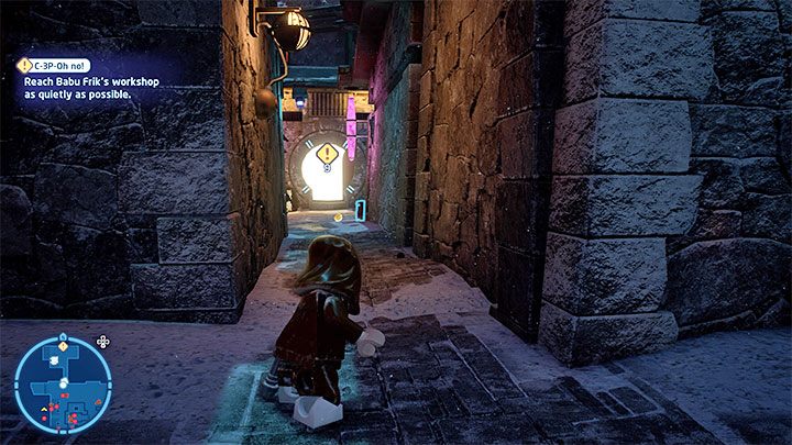 As you continue your journey, you can silently eliminate enemies or avoid them - LEGO Skywalker Saga: C-3P-Oh No! - walkthrough - Episode 9 - The Rise of Skywalker - LEGO Skywalker Saga Guide