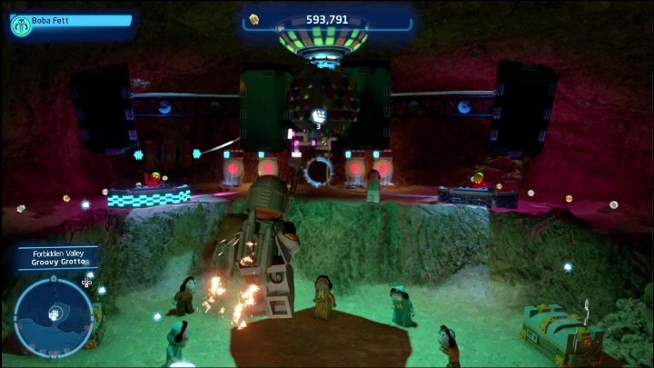 To get this brick, you have to arrange the pipes correctly - LEGO Skywalker Saga: Forbidden Valley - list of all puzzles - Pasaana - LEGO Skywalker Saga Guide