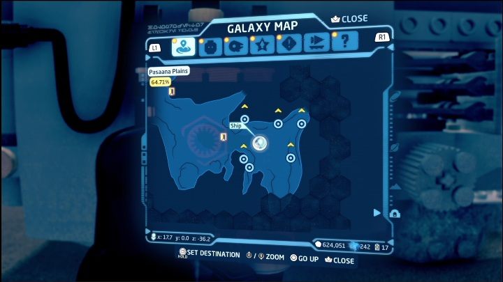 You will get this brick for destroying 10 black and red chests available in the eastern part of the region - LEGO Skywalker Saga: Forbidden Valley - list of all puzzles - Pasaana - LEGO Skywalker Saga Guide