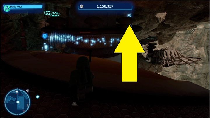 Once again, this brick requires constant grappling up the orange bars - LEGO Skywalker Saga: Pau City - list of all puzzles - Utapau - LEGO Skywalker Saga Guide