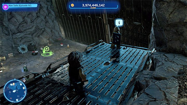 After landing, go towards the balconies and ladders shown in screenshot 1, thanks to which you will reach the path leading to the upper level - LEGO Skywalker Saga: Wheres the Wookiee? - list of all (part 1) - Challenges - LEGO Skywalker Saga Guide