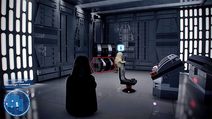 The wandering Wookiee can be found in one of the rooms in the eastern part of the Death Star - LEGO Skywalker Saga: Wheres the Wookiee? - list of all (part 2) - Challenges - LEGO Skywalker Saga Guide
