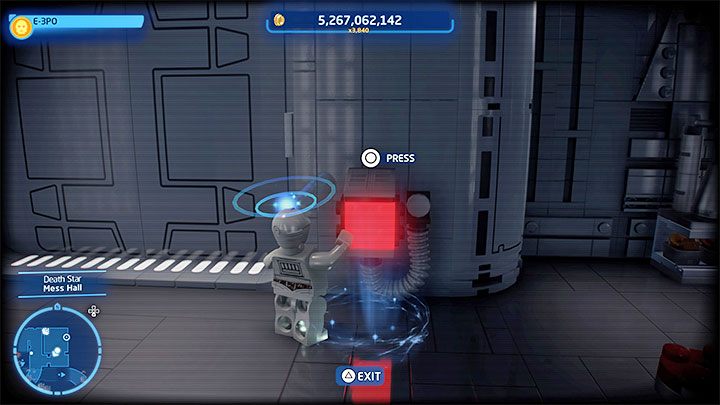You must gain access to a locked room - LEGO Skywalker Saga: Death Star I (Death Star I) - unlocking and list of all puzzles - Flagships - LEGO Skywalker Saga Guide
