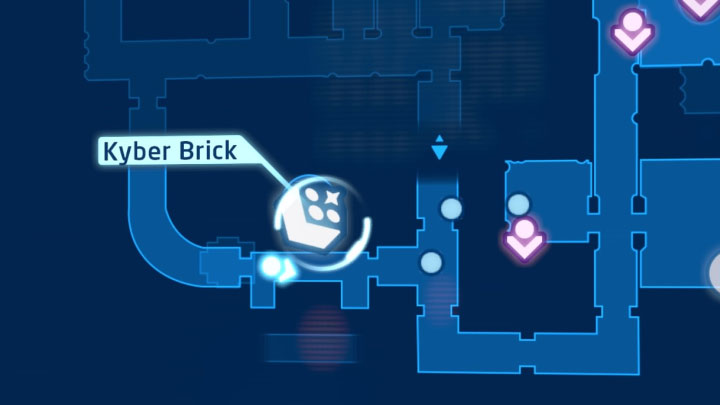 The container with the brick is in the southern part of the Death Star, on its middle level - LEGO Skywalker Saga: Death Star I (Death Star I) - unlocking and list of all puzzles - Flagships - LEGO Skywalker Saga Guide