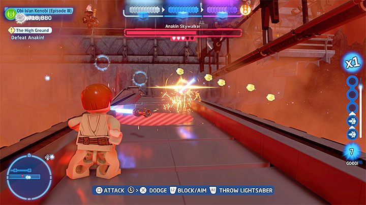 Switch back to Obi-Wan - LEGO Skywalker Saga: Anakin Skywalker - boss, how to defeat? - Bosses - LEGO Skywalker Saga Guide
