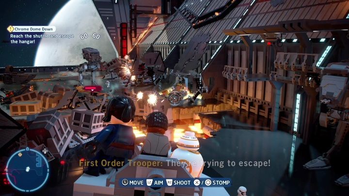 The final part is obtainable while you're controlling the walker - LEGO Skywalker Saga: The Last Jedi - list of collectibles and rewards - Minikits - LEGO Skywalker Saga Guide