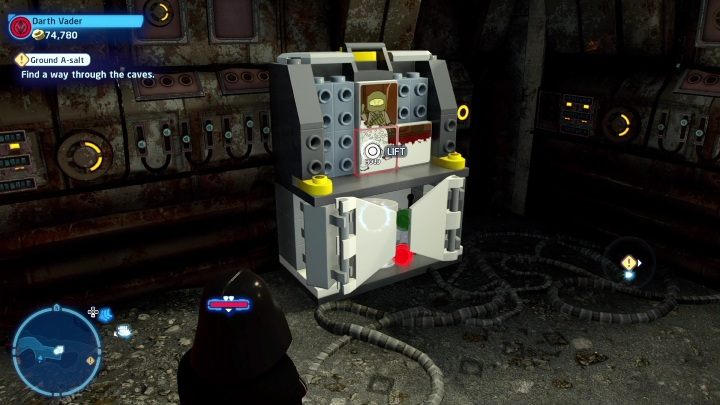 The next collectible once again requires use of a Jedi - LEGO Skywalker Saga: The Last Jedi - list of collectibles and rewards - Minikits - LEGO Skywalker Saga Guide