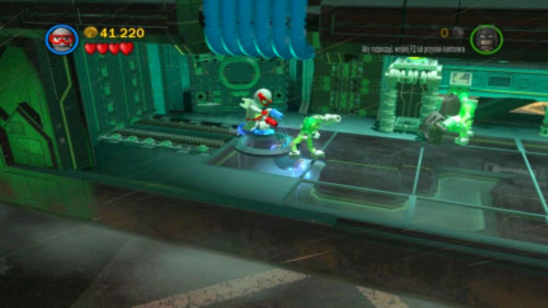 After the chase you will start next section inside the vehicle - Chemical Signature | Walkthrough - Walkthrough - LEGO Batman 2: DC Super Heroes Game Guide & Walkthrough