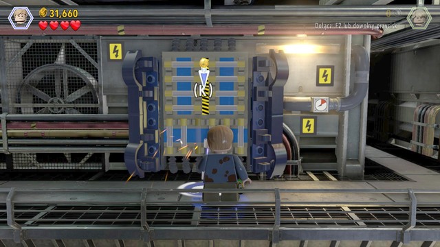 After the hacking attempt, switch to Timmy and approach the left side - Visitor center | Jurassic Park - walkthrough - Jurassic Park - walkthrough - LEGO Jurassic World Game Guide & Walkthrough