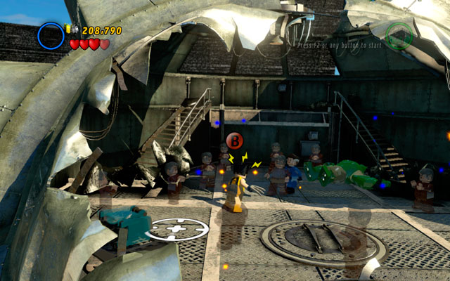 Right after the struggle with Hulk, switch into Wolverine and sniff around, looking for the hidden Mastermind - Taking Liberties | Walkthrough - Walkthrough - LEGO Marvel Super Heroes Game Guide & Walkthrough
