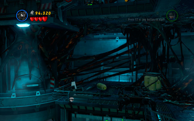 Choose Venom and go to the middle floor, turning left - Exploratory Laboratory - Minikit Sets - LEGO Marvel Super Heroes - Game Guide and Walkthrough