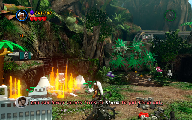 This time Stan Lee can be found in the location with aeroplane - poor man is surrounded by the flames - The Main Campaign | Stan Lee in Peril - Stan Lee in Peril - LEGO Marvel Super Heroes Game Guide & Walkthrough