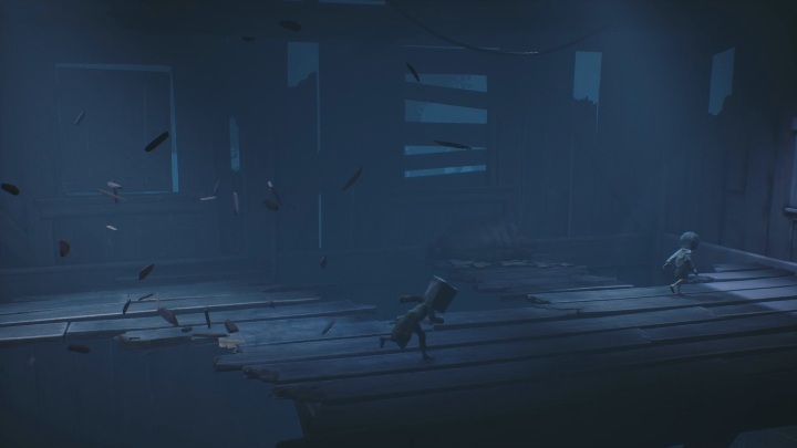 Your next task is to run through the wooden attic - Little Nightmares 2: Escaping the Hunter - walkthrough - Chapter 1 - Forest - Little Nightmares 2 Guide