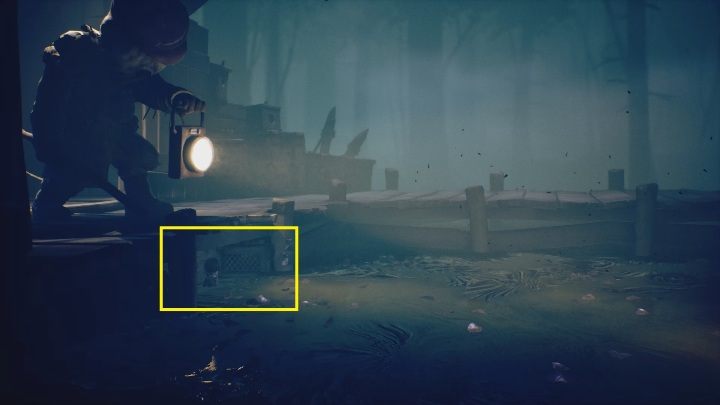 After jumping out of the attic, you will reach the swamp - Little Nightmares 2: Escaping the Hunter - walkthrough - Chapter 1 - Forest - Little Nightmares 2 Guide