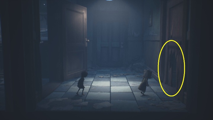 Keep walking to the right to get to the next section - Little Nightmares 2: The Road to the Orphanage - walkthrough - Chapter 2 - Orphanage - Little Nightmares 2 Guide