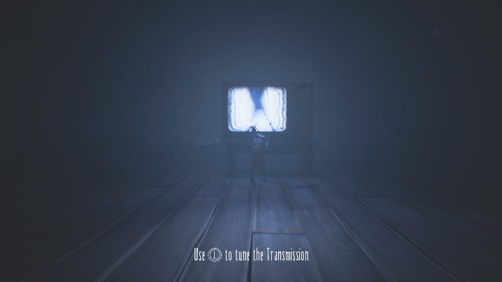 Put your hand on the TV and adjust the broadcast so that the picture is as clear as possible - Little Nightmares 2: The Road to the Orphanage - walkthrough - Chapter 2 - Orphanage - Little Nightmares 2 Guide