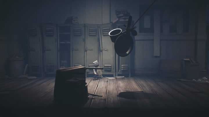 And another trap - pans - Little Nightmares 2: School - guide, walkthrough description - Chapter 2 - Orphanage - Little Nightmares 2 Guide