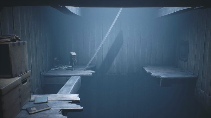 Your next task is to push the board that will allow you to move on - Little Nightmares 2: School - guide, walkthrough description - Chapter 2 - Orphanage - Little Nightmares 2 Guide