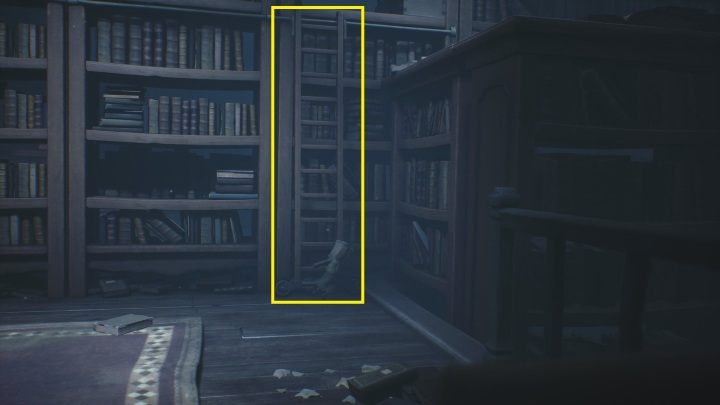 Move the ladder as far to the right as possible - Little Nightmares 2: The Library - guide, walkthrough description - Chapter 2 - Orphanage - Little Nightmares 2 Guide