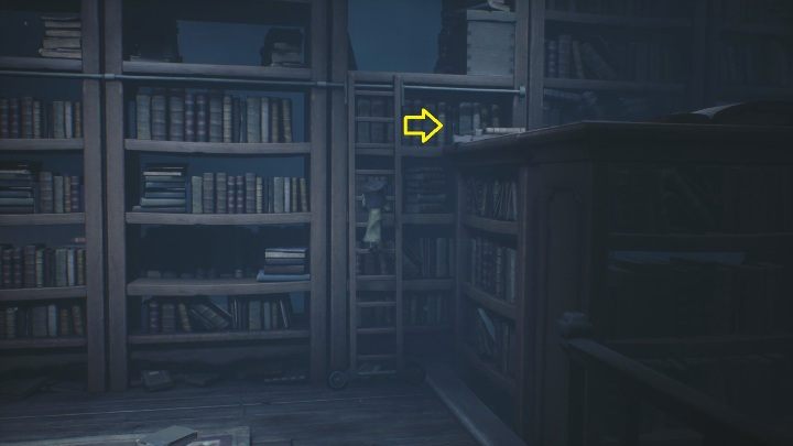 When you climb to the top of the ladder, you can jump to the ledge, Mono will grab onto it easily - Little Nightmares 2: The Library - guide, walkthrough description - Chapter 2 - Orphanage - Little Nightmares 2 Guide