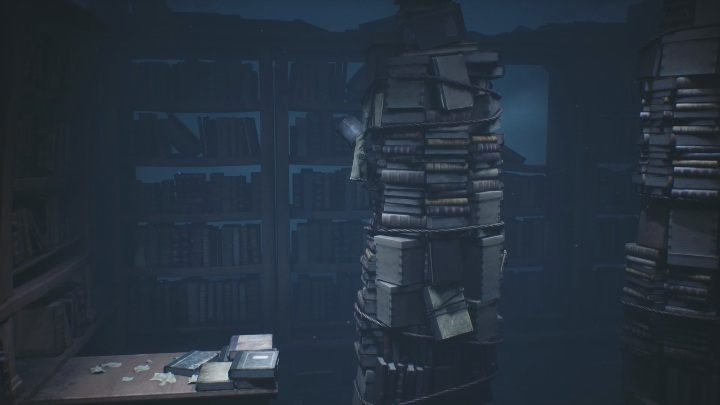 Start by climbing to the top of the first stack of books - Little Nightmares 2: The Library - guide, walkthrough description - Chapter 2 - Orphanage - Little Nightmares 2 Guide
