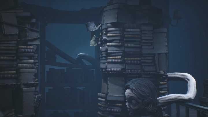 A woman's head will be looking for you - Little Nightmares 2: The Library - guide, walkthrough description - Chapter 2 - Orphanage - Little Nightmares 2 Guide