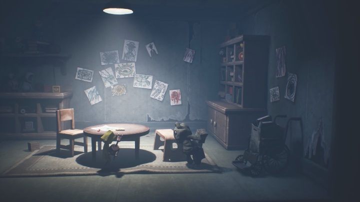 Take it in your hands and take it to the machine - Little Nightmares 2: A key in a toy - how to get it? - Riddles - Little Nightmares 2 Guide