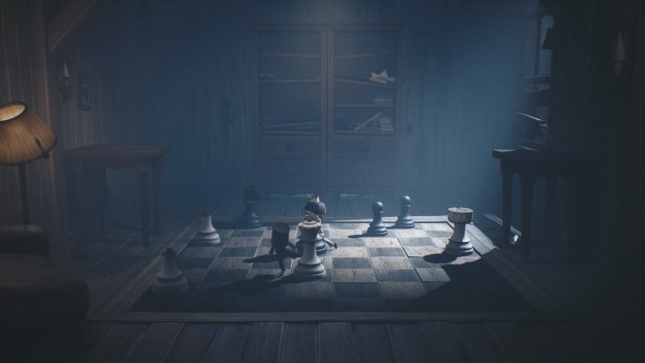 Return to the chessboard - Little Nightmares 2: Chess puzzle - how to get the key? - Riddles - Little Nightmares 2 Guide