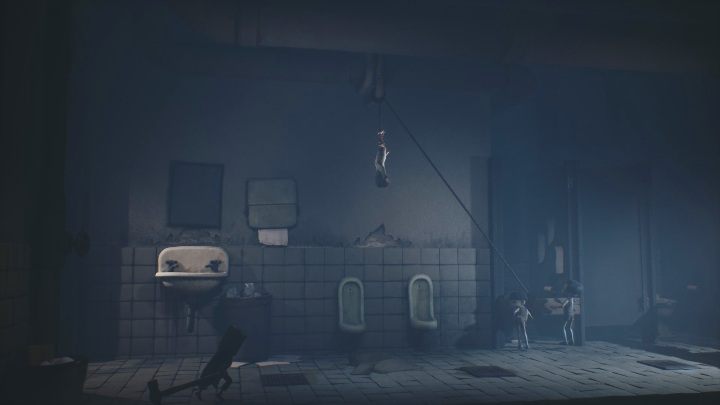 When you pass the hallway you will reach the bathroom - Little Nightmares 2: Escape from School - guide, walkthrough - Chapter 2 - Orphanage - Little Nightmares 2 Guide