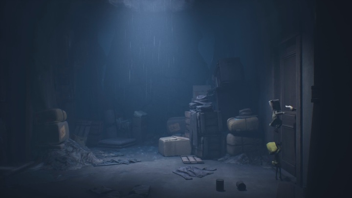 As usual, with the help of Six, you will jump to the handle so you can open the door - Little Nightmares 2: Escape from School - guide, walkthrough - Chapter 2 - Orphanage - Little Nightmares 2 Guide