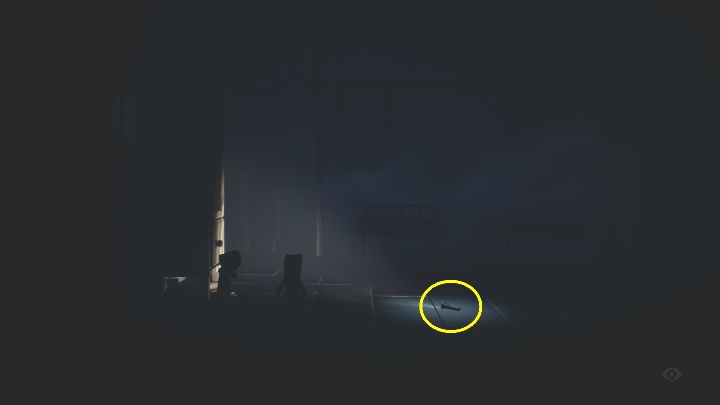 In the next room, you will find a flashlight, which will be your weapon for the rest of this chapter - Little Nightmares 2: The First Floor - walkthrough - Chapter 3 - Hospital - Little Nightmares 2 Guide