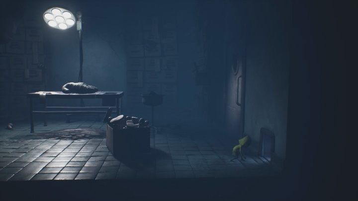 Get to the passage in the wall to move on - Little Nightmares 2: Escape - walkthrough - Chapter 3 - Hospital - Little Nightmares 2 Guide