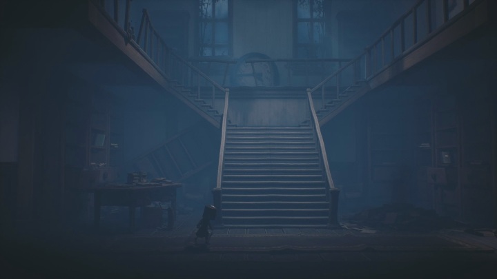 Location: Chapter 2, on the stairs, behind the library - Little Nightmares 2: Glitching Remains, Chapter 2 Orphanage - list of all - Glitching Remains - Little Nightmares 2 Guide