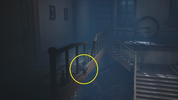 To get to these, you have to run up the stairs and turn left - Little Nightmares 2: Glitching Remains, Chapter 2 Orphanage - list of all - Glitching Remains - Little Nightmares 2 Guide