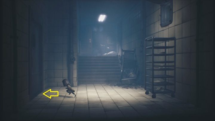 After passing through the door locked with a key, you will reach a small corridor - Little Nightmares 2: Glitching Remains, Chapter 2 Orphanage - list of all - Glitching Remains - Little Nightmares 2 Guide