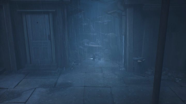 The Glitching Remains are hidden in a dark alley - Little Nightmares 2: Glitching Remains, Chapter 2 Orphanage - list of all - Glitching Remains - Little Nightmares 2 Guide