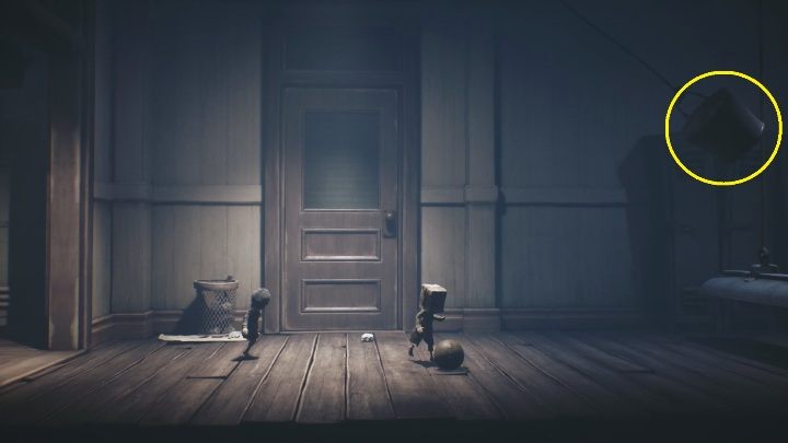 You can get hit over the head with a bucket right from the start - Little Nightmares 2: School - Chapter 2 Orphanage walkthrough - Chapter 2 - Orphanage - Little Nightmares 2 Guide